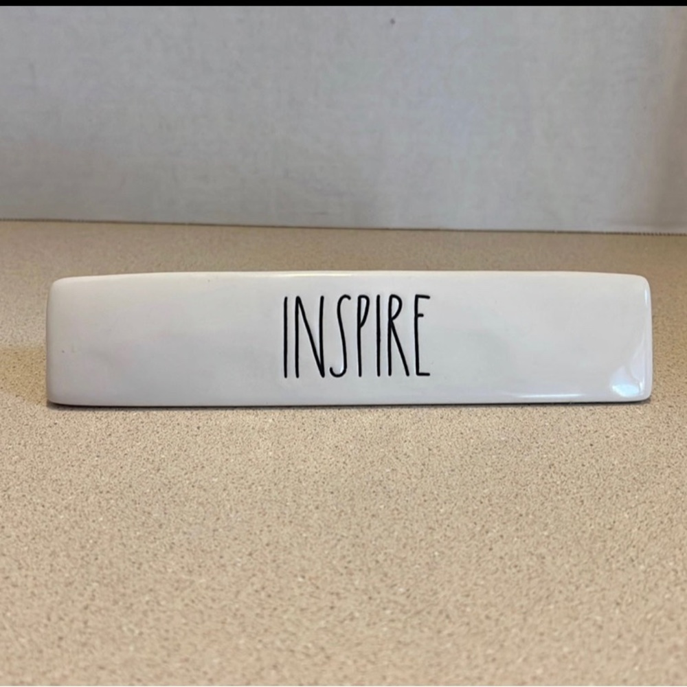 Rae Dunn INSPIRED ceramic decor sign